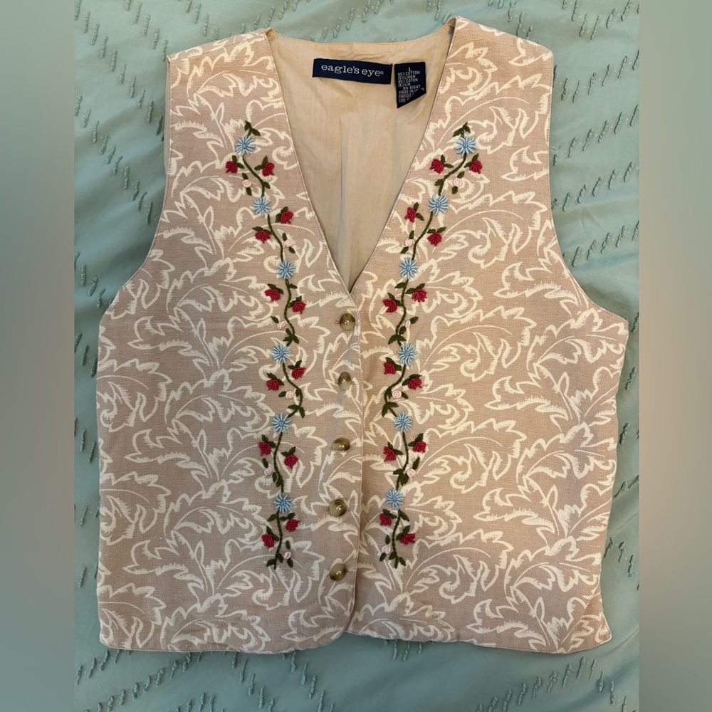 Eagle's Eye Floral Embroidered Jacket